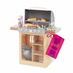 Cheapest 🔥 Our Generation BBQ Playset with Play Food for 18" Dolls - Backyard Grill 👍 -Our Generation shop unnamed file 715