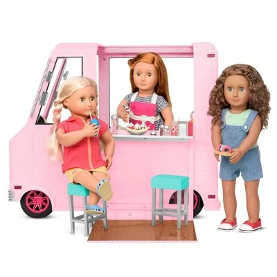 Outlet ๐ Our Generation Sweet Stop Ice Cream Truck - Pink โจ 3 Outlet ๐ Our Generation Sweet Stop Ice Cream Truck - Pink โจ