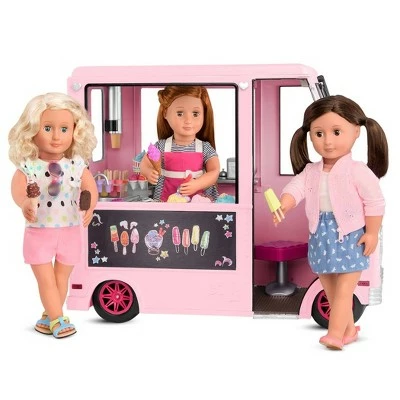 Outlet ๐ Our Generation Sweet Stop Ice Cream Truck - Pink โจ 4 Outlet ๐ Our Generation Sweet Stop Ice Cream Truck - Pink โจ - Image 2