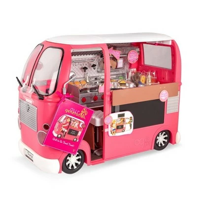 Outlet ๐ฅ Our Generation Grill to Go Food Truck Playset with Electronics for 18" Dolls - Pink โจ 9 Outlet ๐ฅ Our Generation Grill to Go Food Truck Playset with Electronics for 18" Dolls - Pink โจ - Image 7
