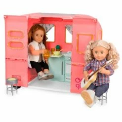 Cheap 🥰 Our Generation RV Seeing You Camper for 18" Dolls - Pink ❤️
