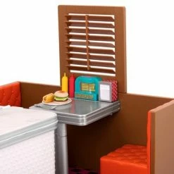 New 🧨 Our Generation Bite to Eat Retro Diner for 18" Dolls 🥰 -Our Generation shop unnamed file 789