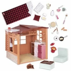 Budget 🔔 Our Generation Cozy Cabin Dollhouse Playset for 18" Dolls 💯 -Our Generation shop unnamed file 828