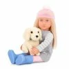 Promo 😍 Our Generation Meagan and Pet Golden Retriever 18" Doll & Pet Plush 🦮 Dog Set 🤩 -Our Generation shop unnamed file 842
