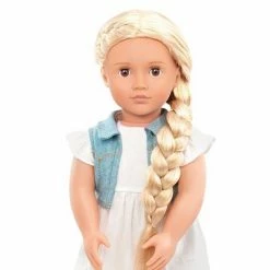 Budget ⭐ Our Generation Phoebe with Hair Clips & Styling Book 18" Hair Grow Doll 🌟 -Our Generation shop unnamed file 862