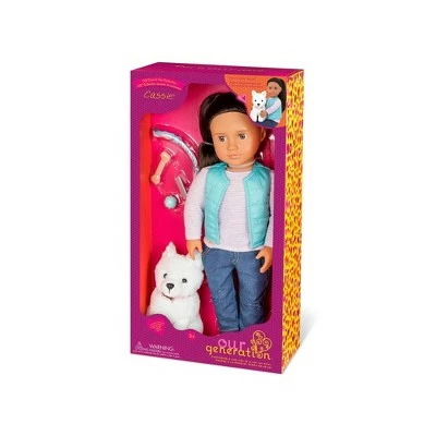 Wholesale ๐ Our Generation Cassie and Pet Samoyed 18" Doll & Pet Plush ๐ฆฎ Dog Set ๐ 6 Wholesale ๐ Our Generation Cassie and Pet Samoyed 18" Doll & Pet Plush ๐ฆฎ Dog Set ๐ - Image 4