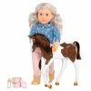 Best Pirce ❤️ Our Generation 18" Equestrian Doll & Horse Set - Yanira with Foal 👍 -Our Generation shop unnamed file 908
