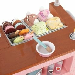 Outlet 😀 Our Generation Two Scoops Ice Cream Cart Accessory Set for 18" Dolls ✨ -Our Generation shop unnamed file 92