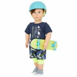 Deals 💯 Our Generation Theodore 18" Skateboarder Boy Doll ✨ -Our Generation shop unnamed file 957