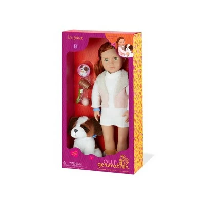 Best reviews of ๐ Our Generation 18" Doll & Pet Set - Delphia with Plush Saint Bernard ๐ถ Dog ๐งจ 5 Best reviews of ๐ Our Generation 18" Doll & Pet Set - Delphia with Plush Saint Bernard ๐ถ Dog ๐งจ - Image 3