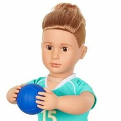 Best deal 👏 Our Generation Posable 18" Boy Doll Volleyball Player - Johnny ✨